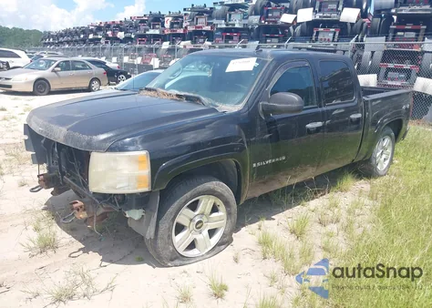 2008 Chevrolet Silverado 1500 Lt2 из США, поврежденный, VIN 3GCEK13338G232918